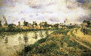 Camille Pissarro Pang map of the sur-oise oil painting on canvas